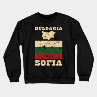 Flag of Bulgaria Crewneck Sweatshirt